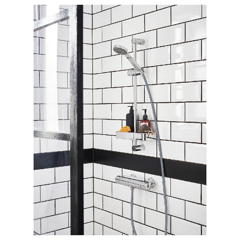 IKEA BROGRUND Duschablage verchromt 25x4 cm Black Friday Preise