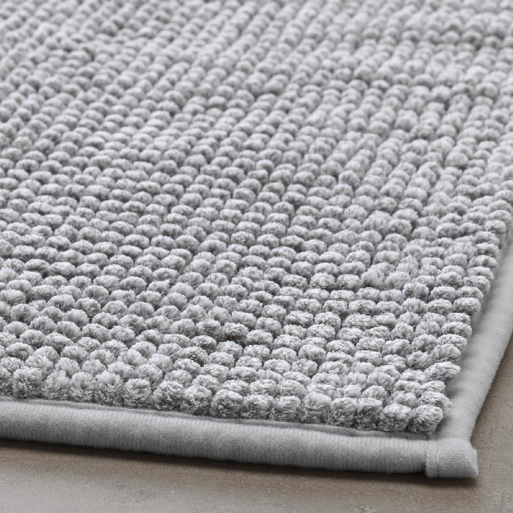IKEA TOFTBO Badematte grauweiß meliert 50x80 cm Rabatte dieses Monats