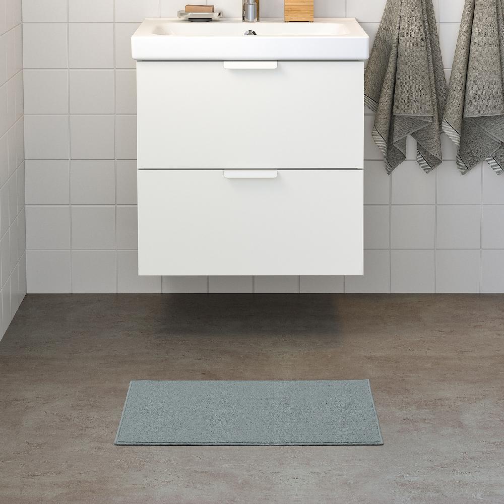 IKEA FINTSEN Badematte grau 40x60 cm Online