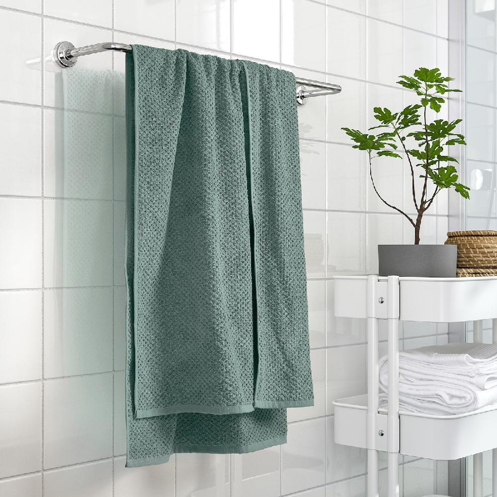 IKEA GULVIAL Badetuch türkis 70x140 cm Auslauf