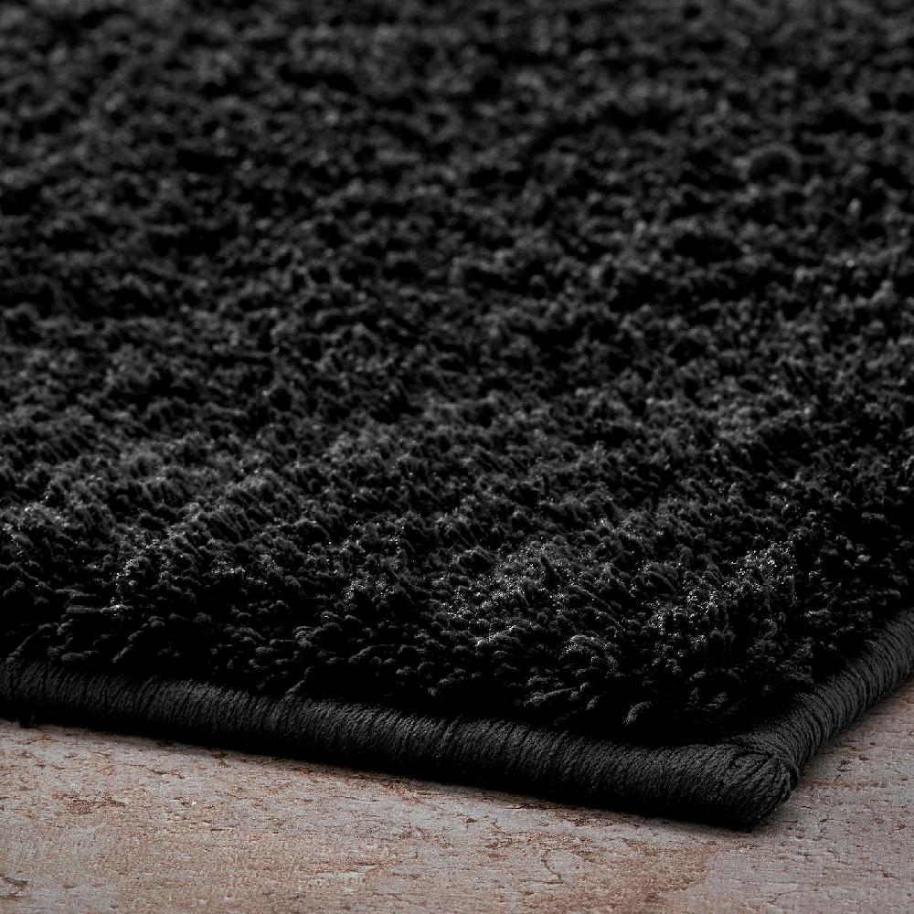 IKEA BACKMÅRA Badematte schwarz 50x80 cm Schlussverkauf