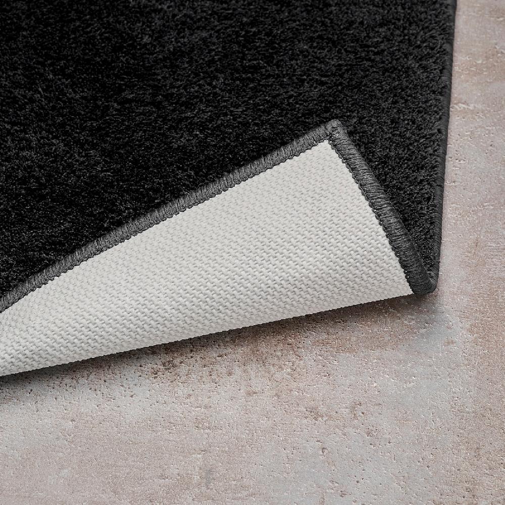 IKEA BACKMÅRA Badematte schwarz 50x80 cm Schlussverkauf