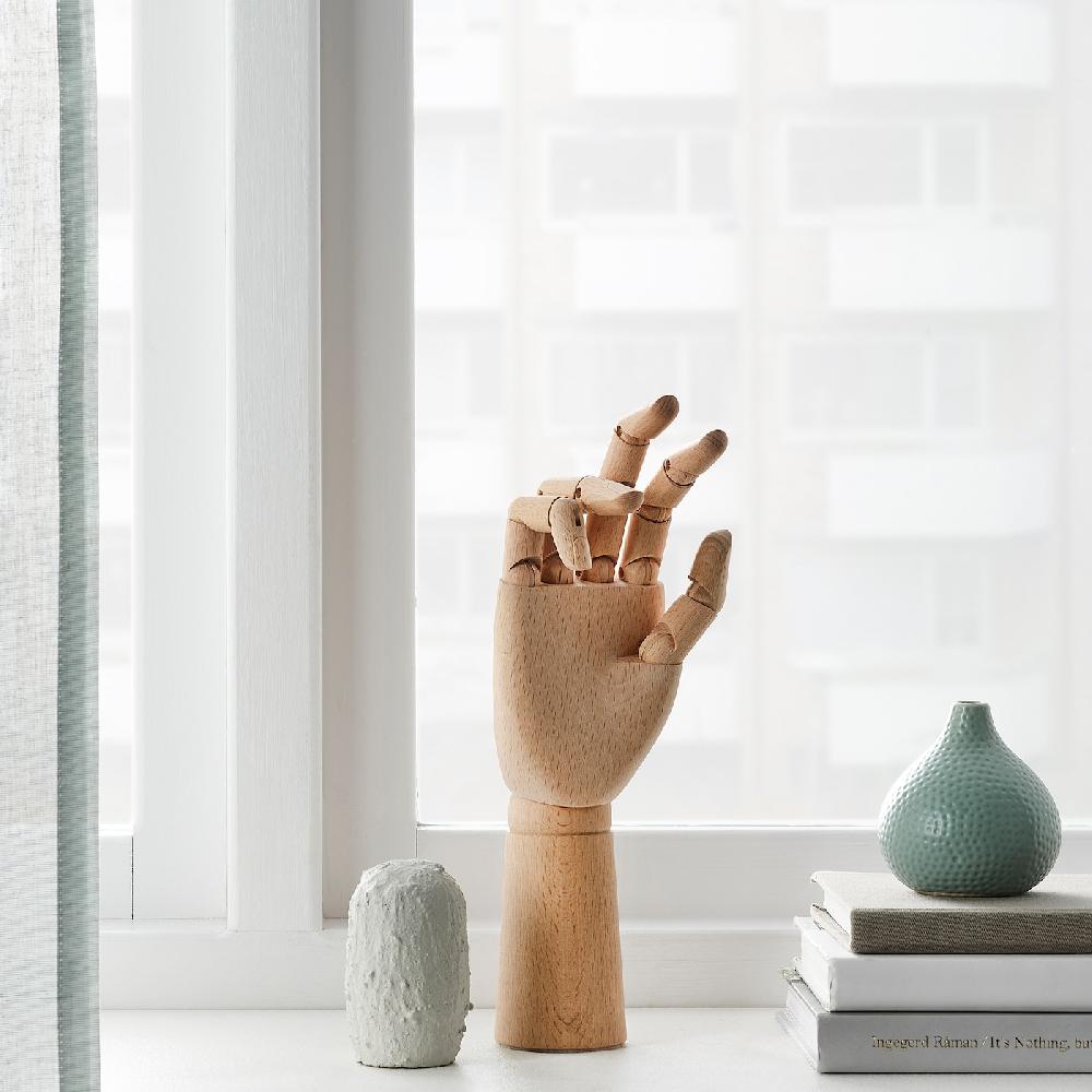 IKEA HANDSKALAD Dekoration Hand naturfarben Fabrikpreis