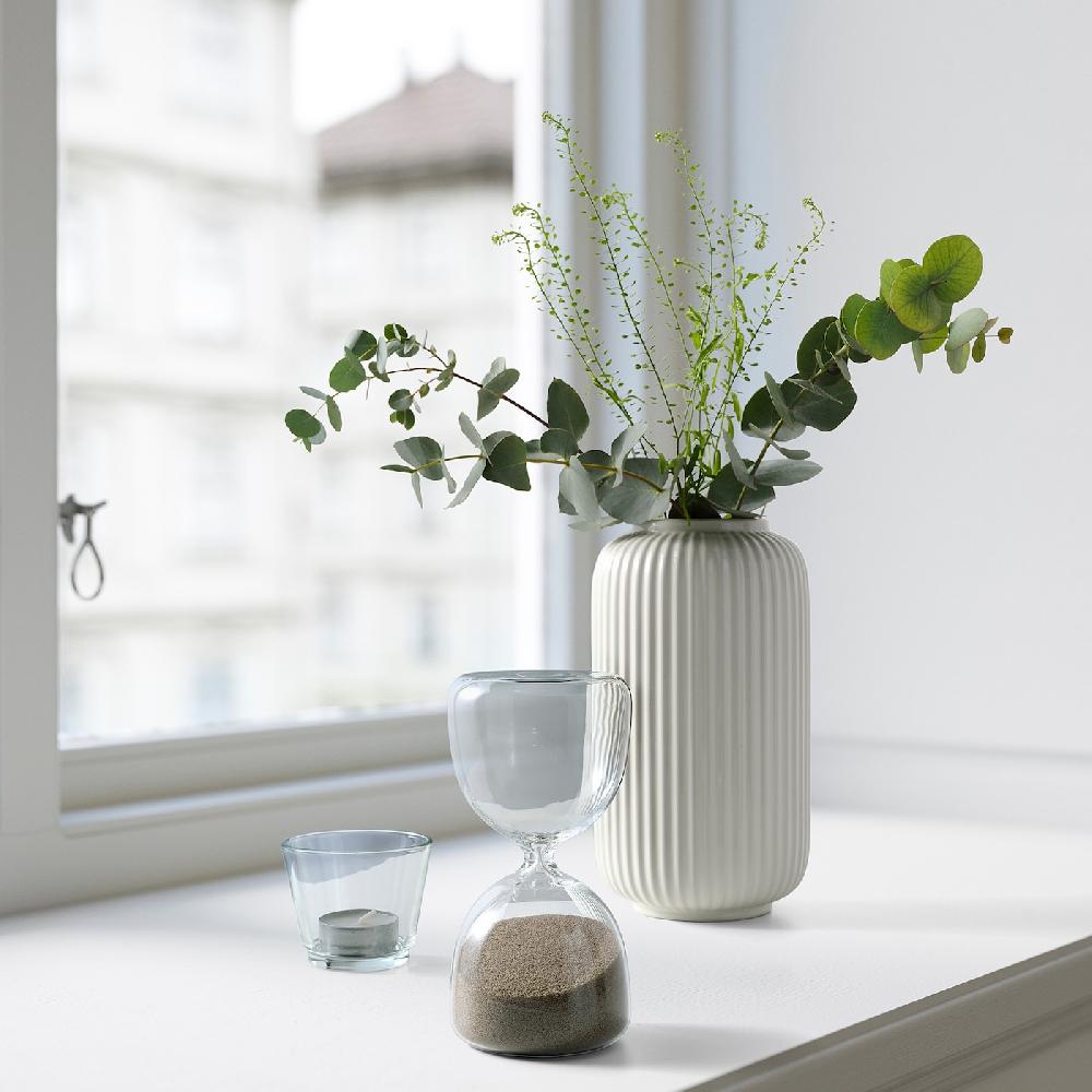 IKEA EFTERTÄNKA Deko-Sanduhr Klarglas/sandfarben 15 cm Rabatt