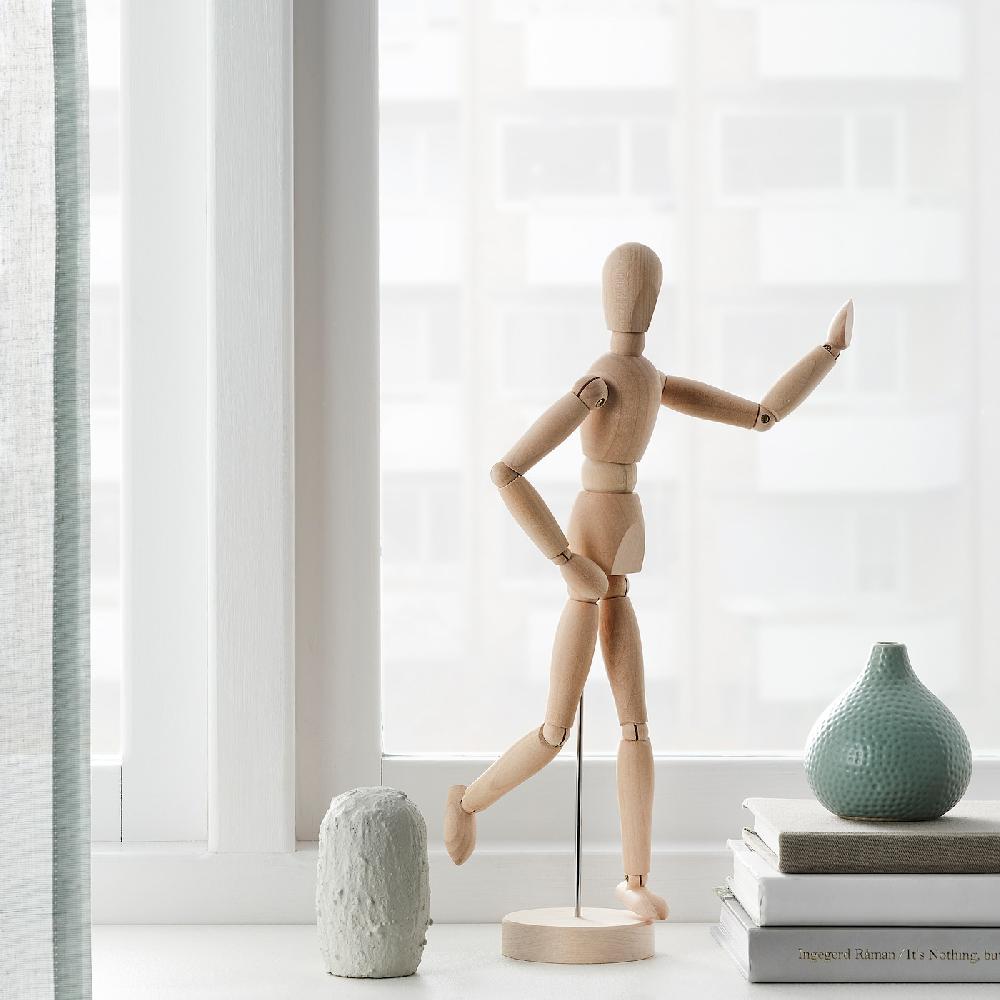 IKEA GESTALTA Modellfigur naturfarben 33 cm Cyber Monday