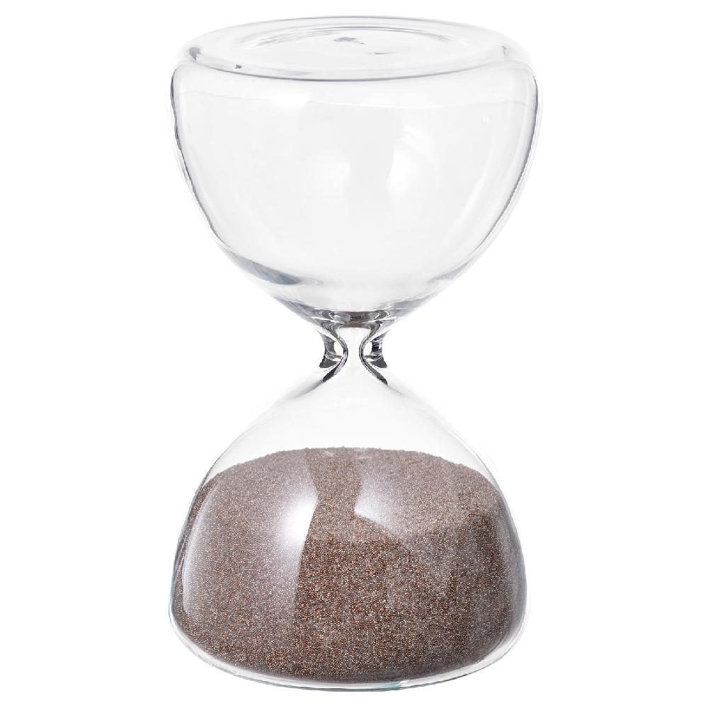 IKEA EFTERTÄNKA Deko-Sanduhr Klarglas/sandfarben 10 cm Muttertagsangebot