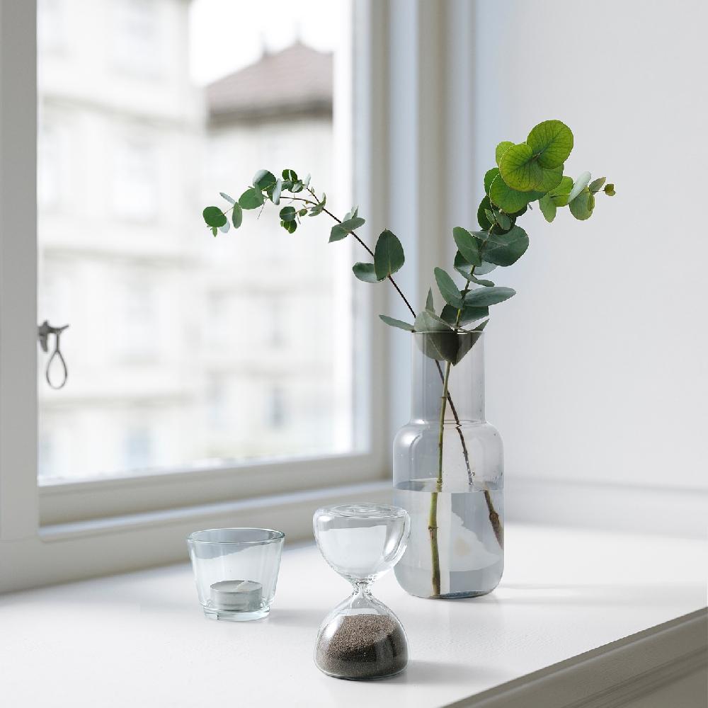 IKEA EFTERTÄNKA Deko-Sanduhr Klarglas/sandfarben 10 cm Muttertagsangebot