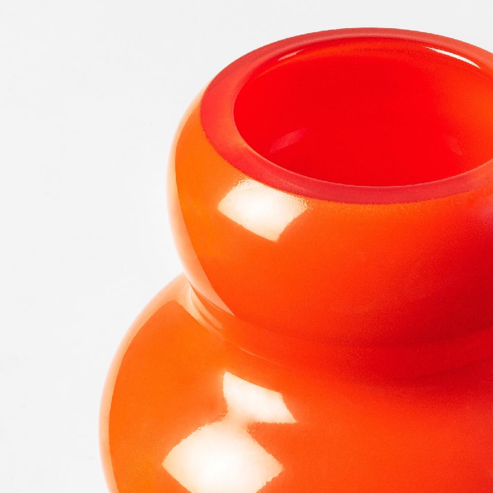 IKEA KÄLLARHALS Vase orange 26 cm Räumungsverkauf