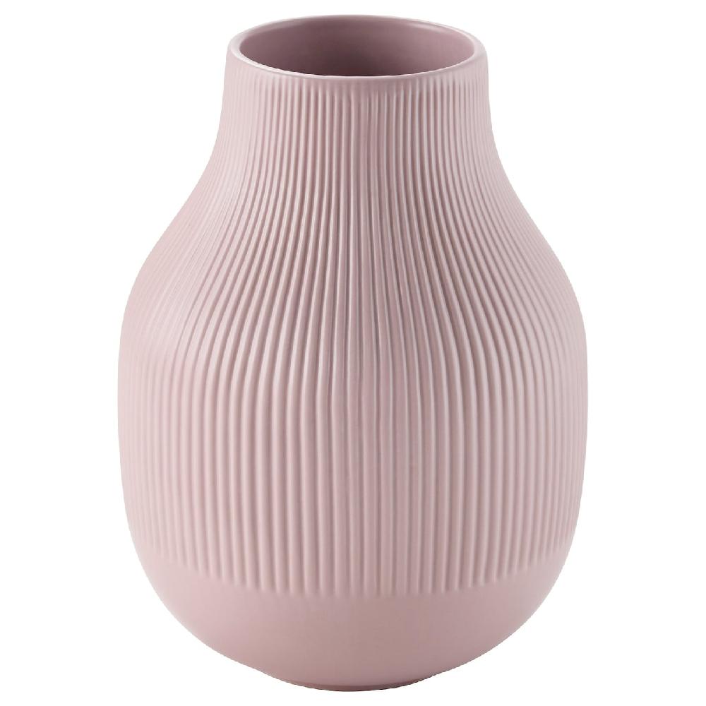 IKEA GRADVIS Vase rosa 21 cm
