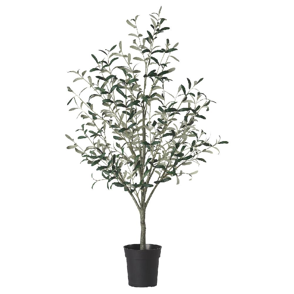IKEA FEJKA Topfpflanze künstlich drinnen/draußen Olivenbaum 19 cm Nur noch ein Tag übrig