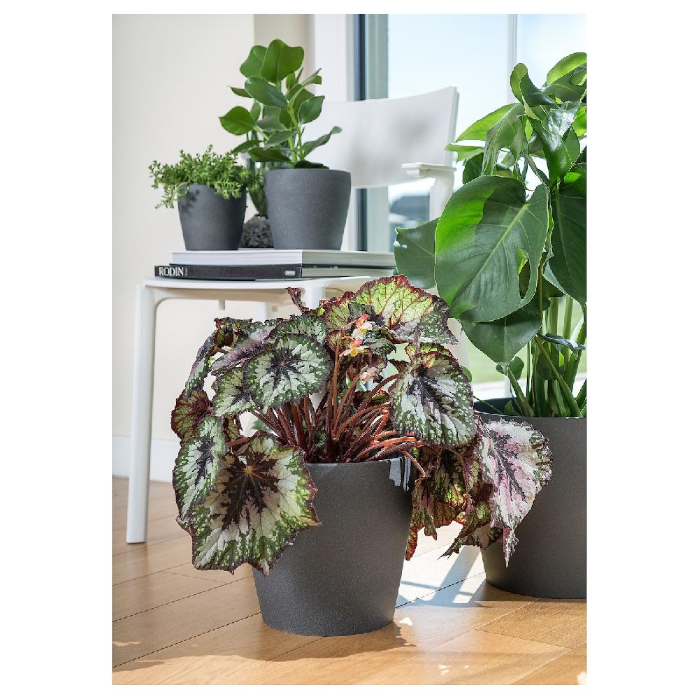 IKEA PERSILLADE Übertopf dunkelgrau 24 cm Black Friday Preise