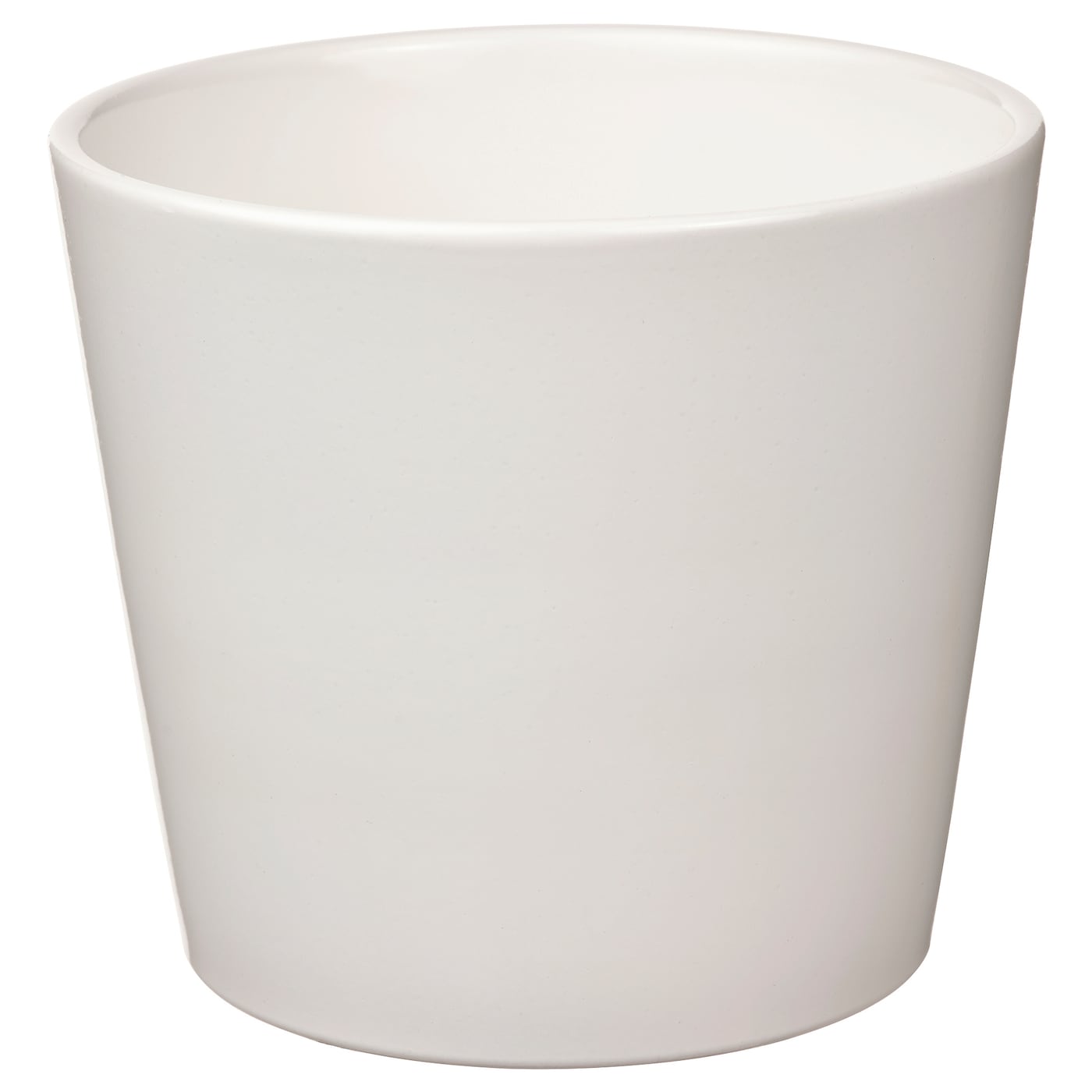 IKEA SOJABÖNA Übertopf weiß 9 cm