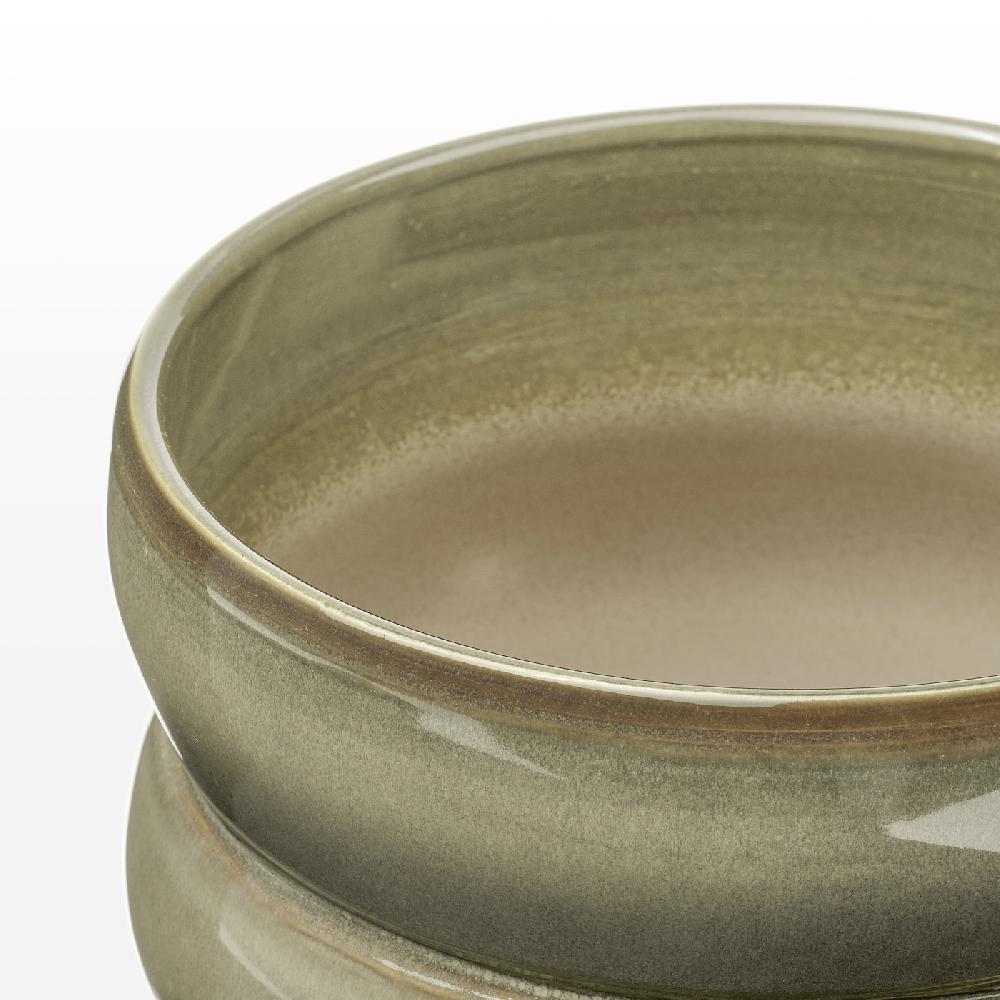 IKEA HASSELBUKETT Übertopf drinnen/draußen/grün/braun 15 cm Verkauf