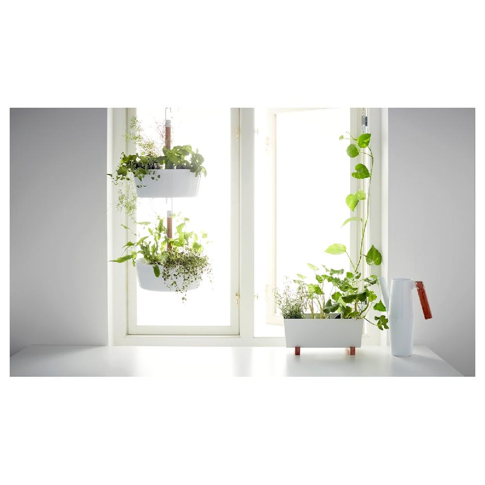 IKEA BITTERGURKA Übertopf weiß 32x15 cm Hotsell
