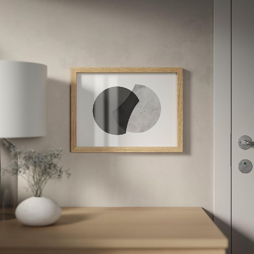 IKEA RÖDALM Rahmen Eichenachbildung 30x40 cm Flash Sale
