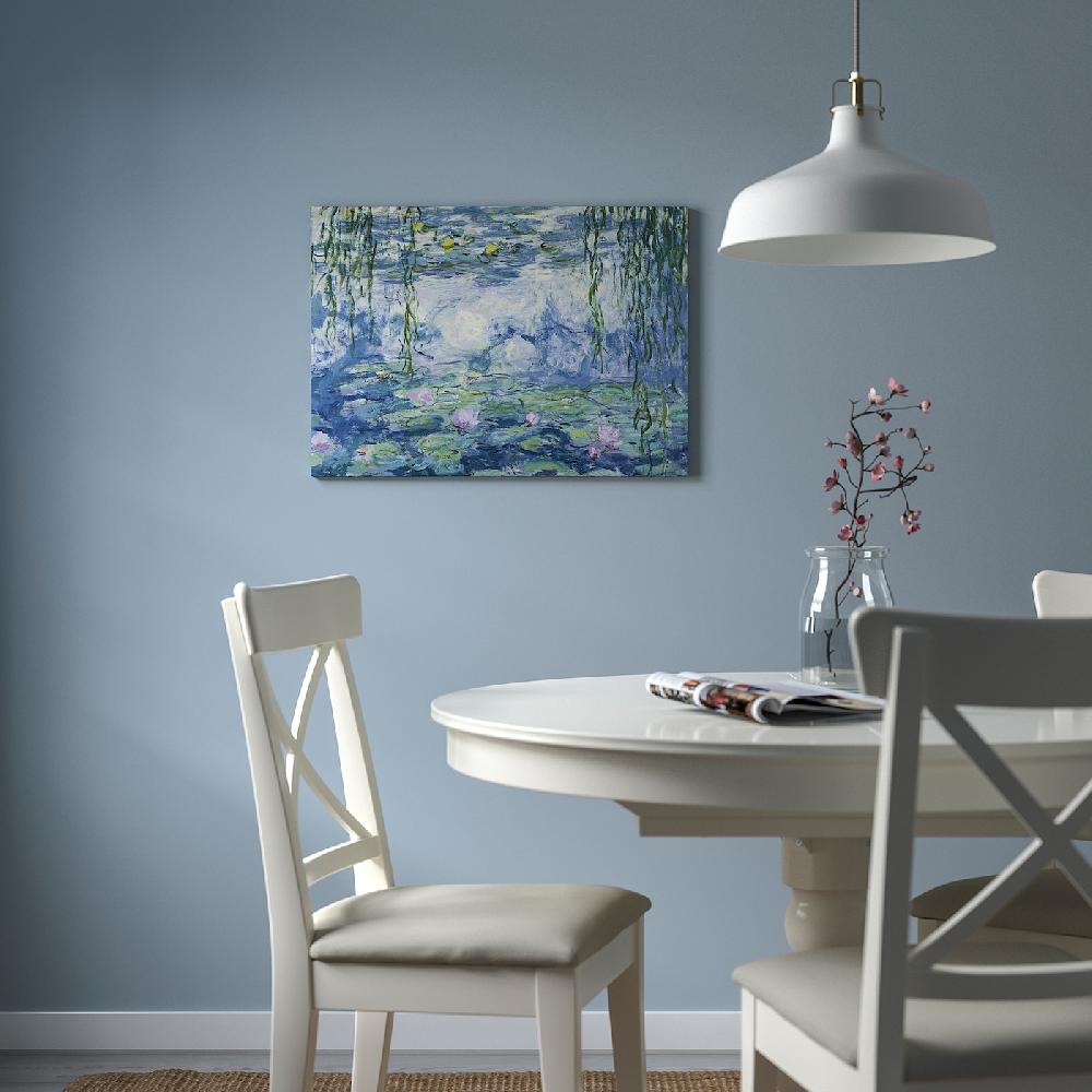 IKEA PJÄTTERYD Bild Wasserlilien 1916-19 70x50 cm Black Friday