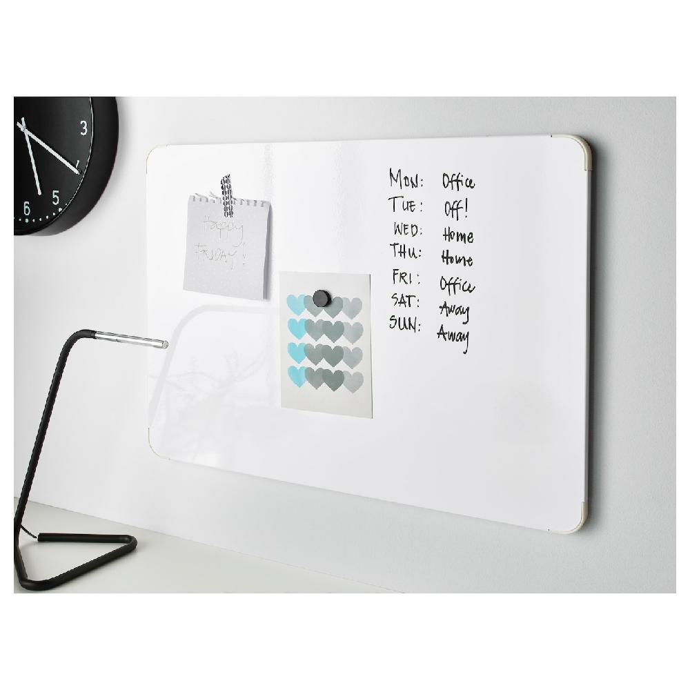 IKEA VEMUND Schreib-/Magnettafel weiß 70X50 cm Weihnachtsangebot