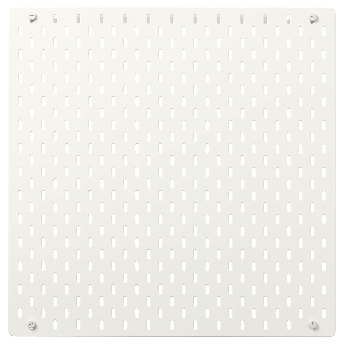 IKEA SKÅDIS Lochplatte weiß 56x56 cm