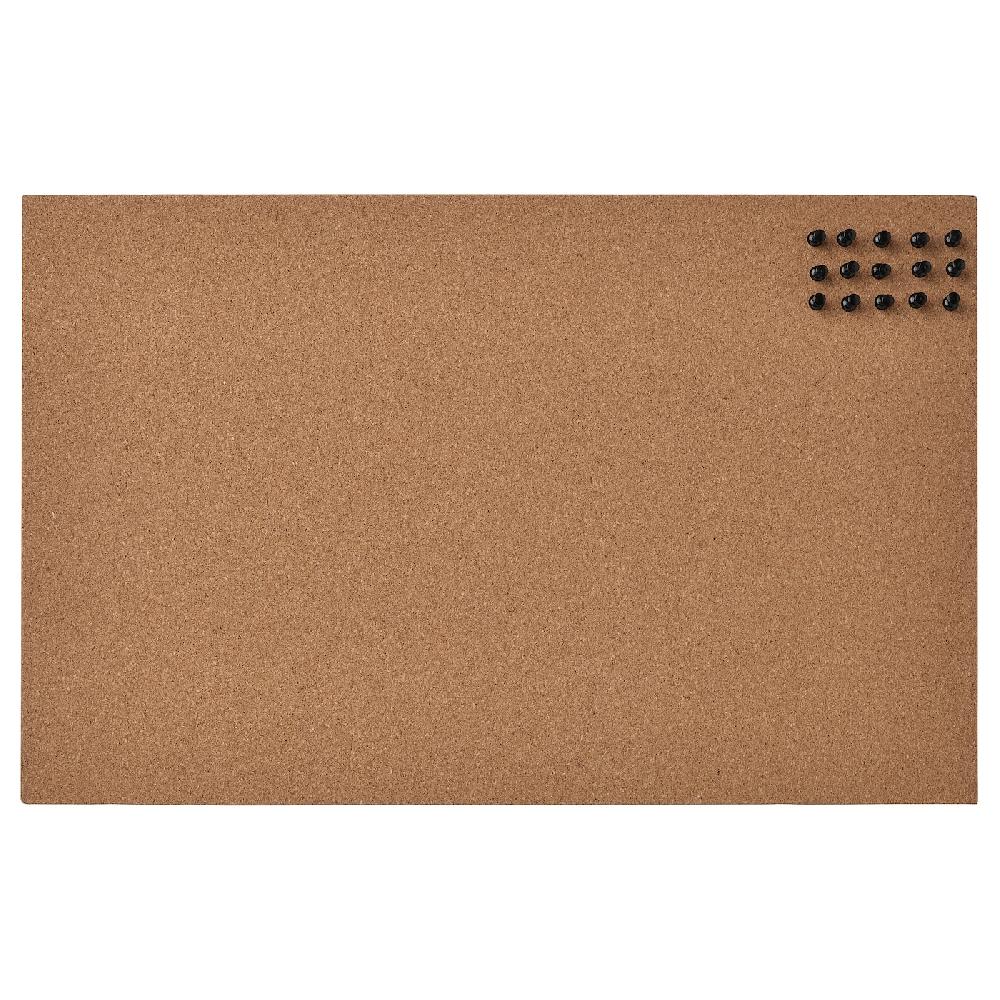 IKEA FLÖNSA Notiztafel mit Pins Kork 52x33 cm Valentinstagsangebot