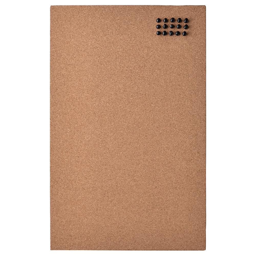 IKEA FLÖNSA Notiztafel mit Pins Kork 52x33 cm Valentinstagsangebot