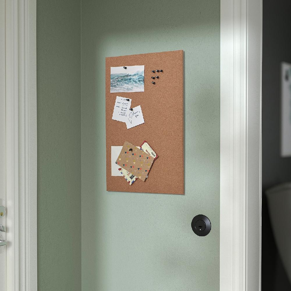 IKEA FLÖNSA Notiztafel mit Pins Kork 52x33 cm Valentinstagsangebot