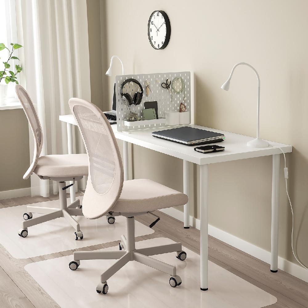 IKEA SKÅDIS Lochplatte frei stehend weiß 56x37 cm Online Outlet