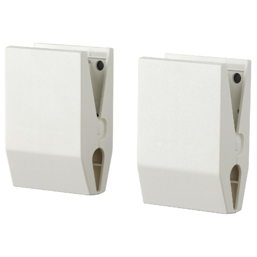 IKEA TOTEBO Papierklemme mit Magnet weiß