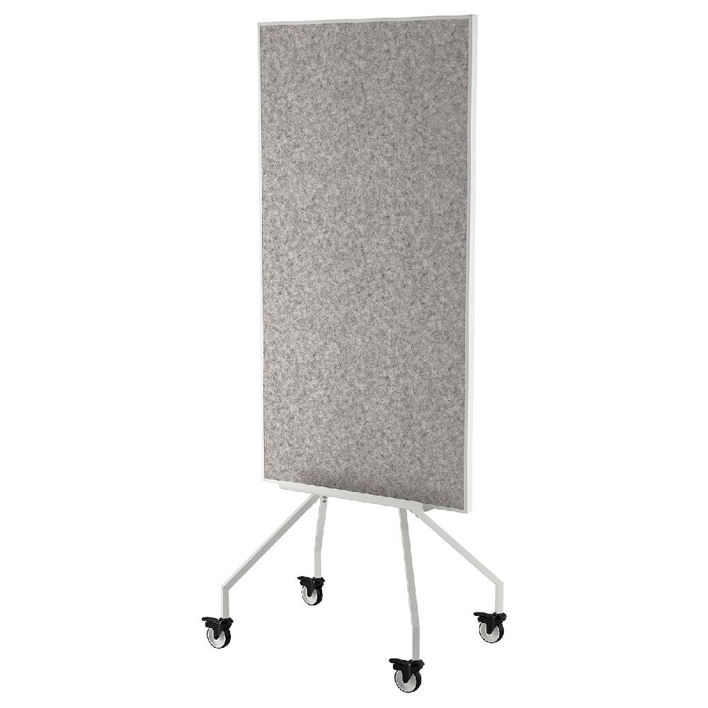 IKEA ELLOVEN Schreib-/Notiztafel auf Rollen weiß 70x180 cm VIP-Rabatte