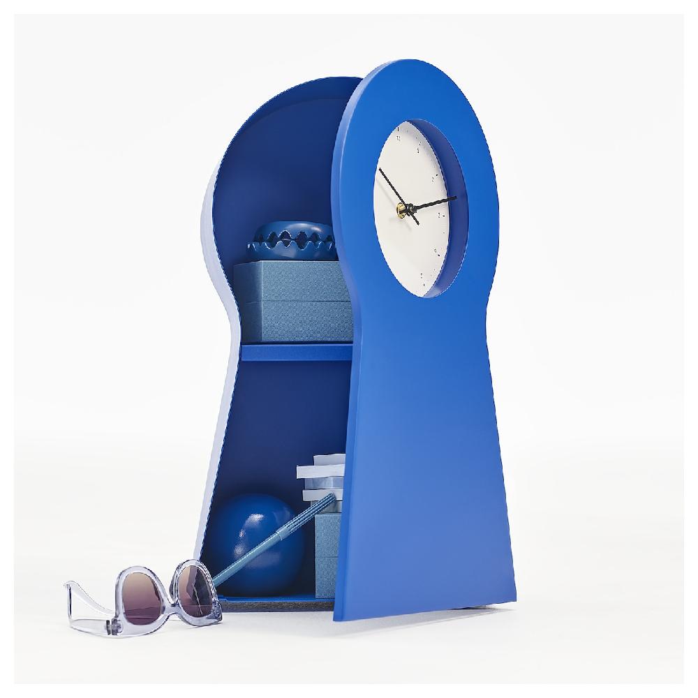 IKEA IKEA PS 1995 Uhr blau 48 cm Kostenlose Rückgabe