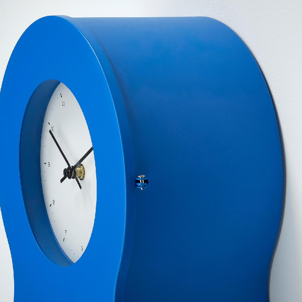 IKEA IKEA PS 1995 Uhr blau 48 cm Kostenlose Rückgabe