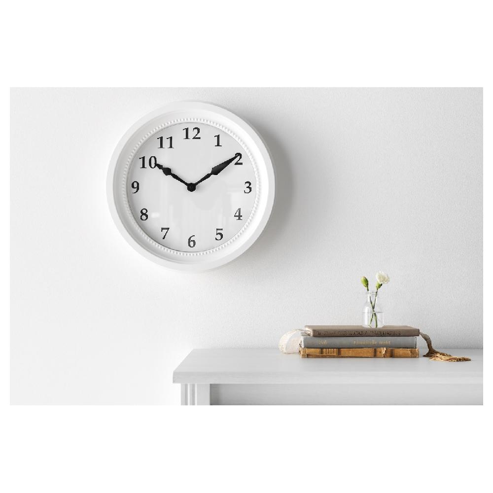 IKEA SÖNDRUM Wanduhr weiß 35 cm Letzte 3 Tage