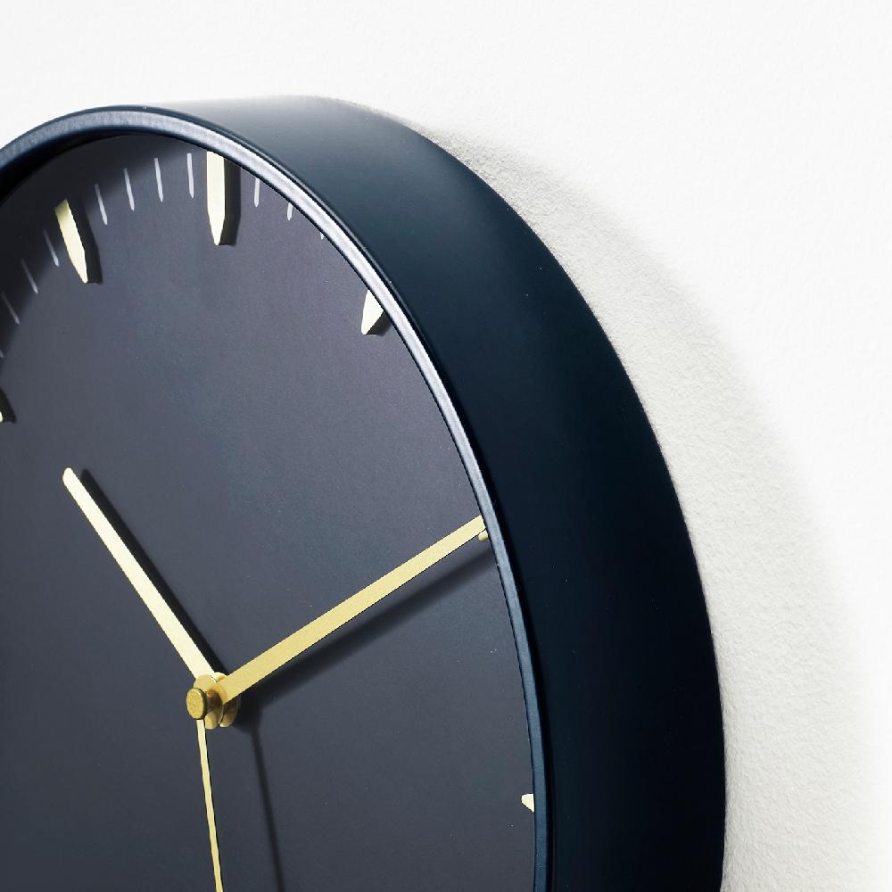 IKEA SKÄRIG Wanduhr blau 26 cm JETZT KAUFEN