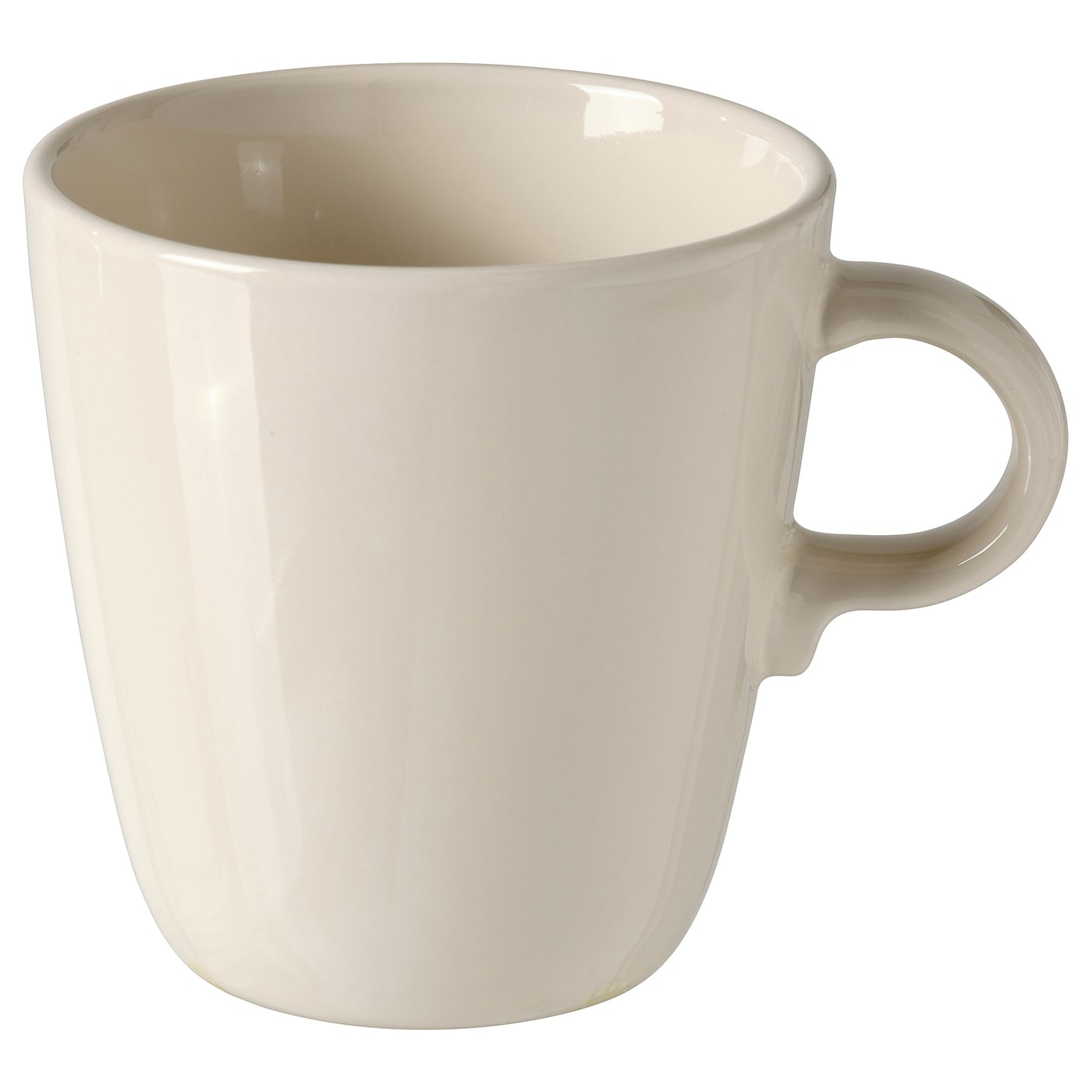 IKEA FÄRGKLAR Becher glänzend beige 37 cl