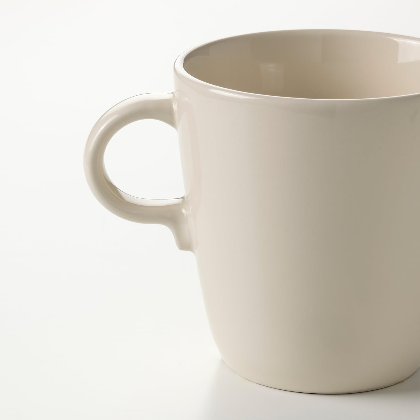 IKEA FÄRGKLAR Becher glänzend beige 37 cl Blitzverkäufe