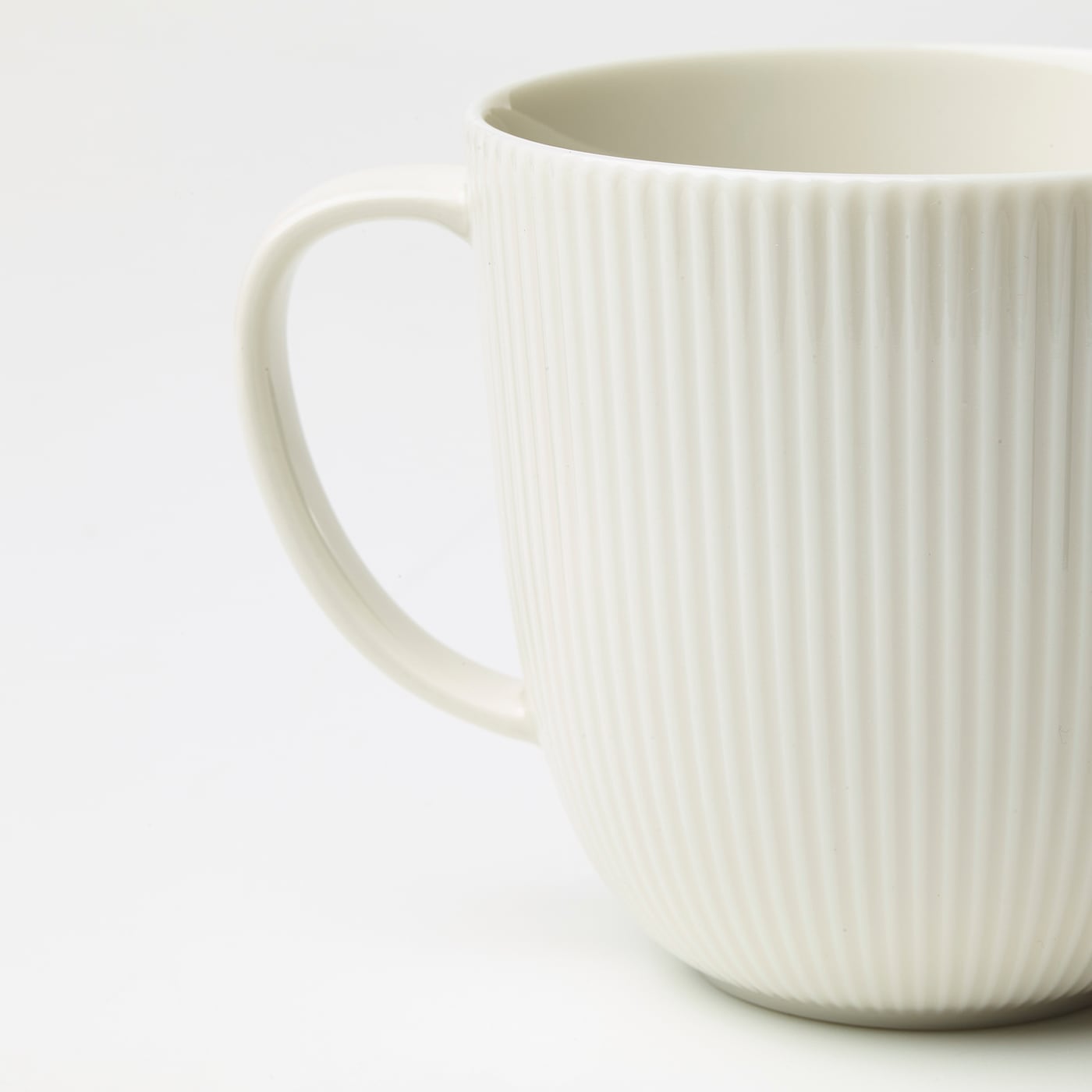 IKEA OFANTLIGT Becher weiß 31 cl Limitierter Zeitrabatt