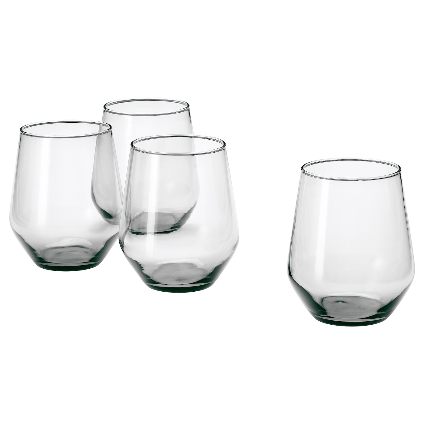IKEA IVRIG Glas grau 45 cl