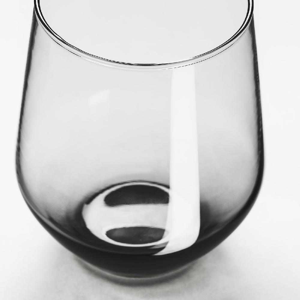 IKEA IVRIG Glas grau 45 cl Sonderangebot