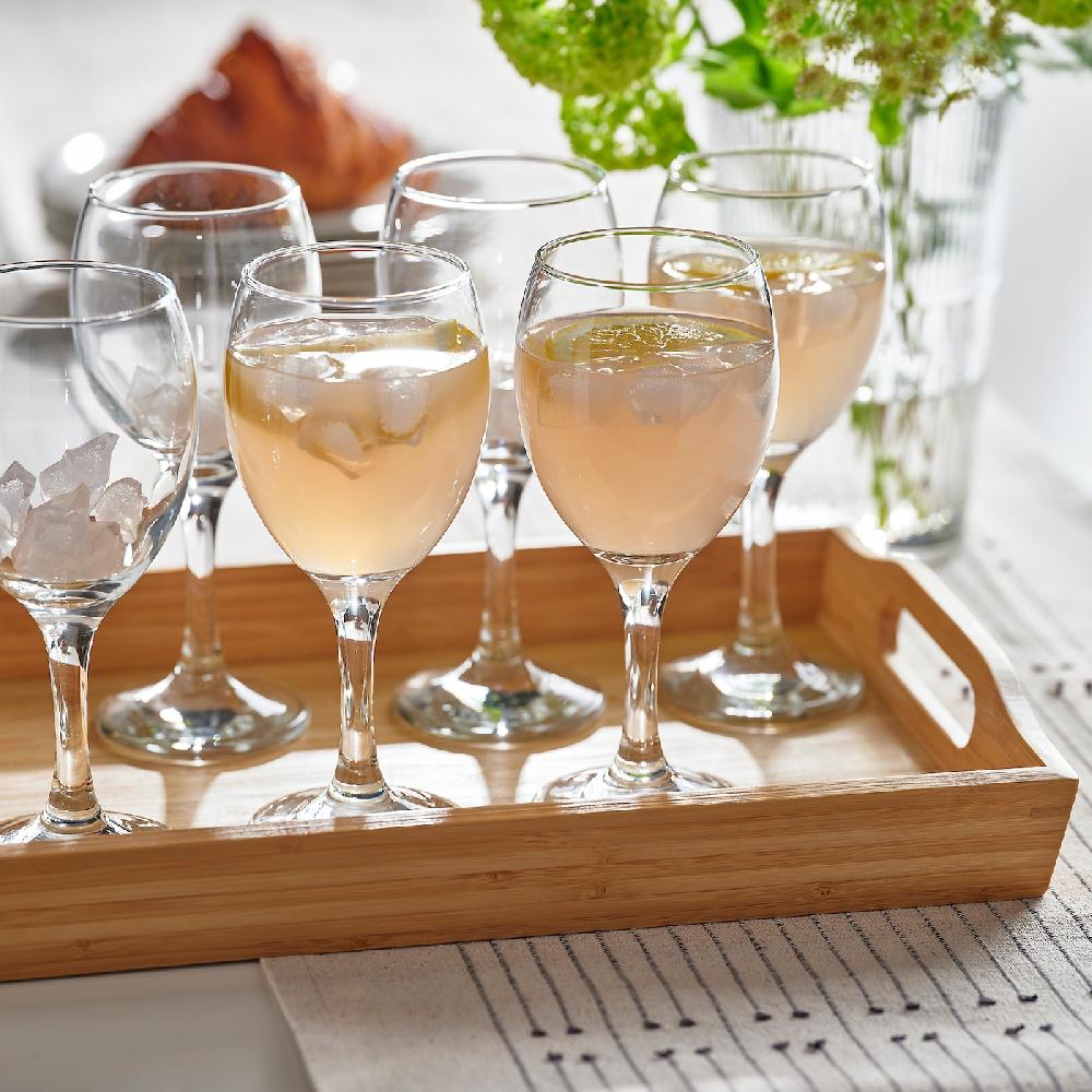 IKEA ÄNKEBLOMSTER Weinglas Klarglas 25 cl Rabatt