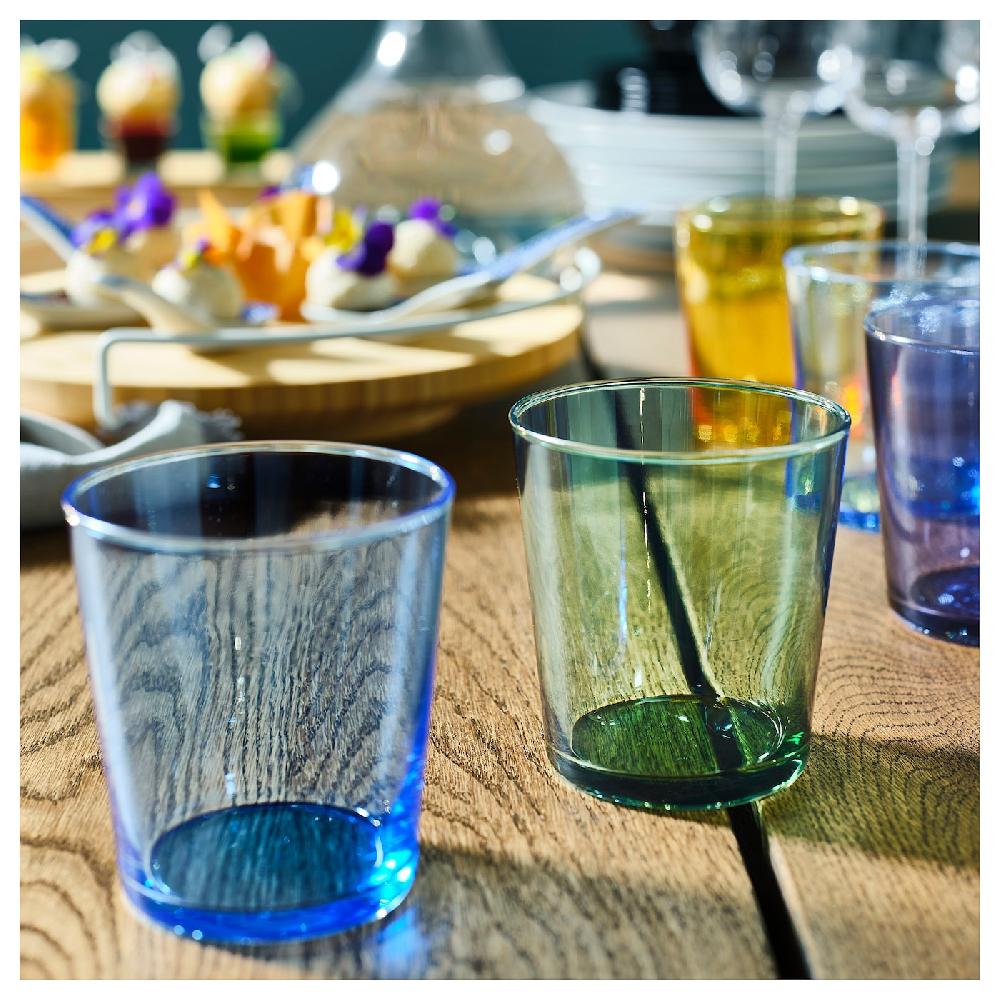 IKEA PAPPERSBJÖRK Glas versch. Farben 30 cl Exklusivangebot