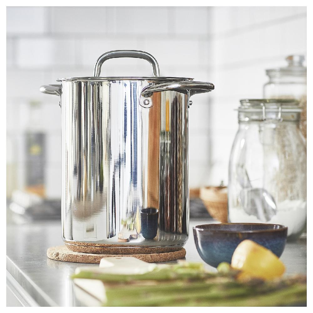 IKEA IKEA 365+ Topf mit Einsatz Edelstahl 5.0 l Valentinstagsangebot