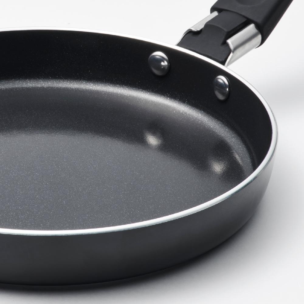 IKEA HEMLAGAD Bratpfanne Antihaftbeschichtung schwarz 17 cm Heißer Verkauf
