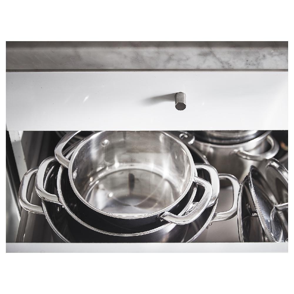 IKEA IKEA 365+ Topf mit Deckel Edelstahl 5.0 l Top Angebot