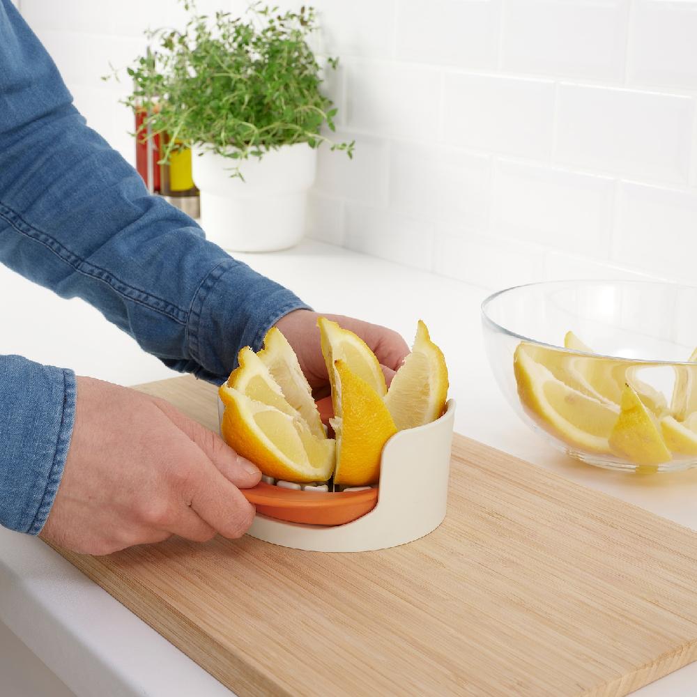 IKEA UPPFYLLD Obstschneider 4er-Set versch. Farben Zeitlich begrenztes Angebot