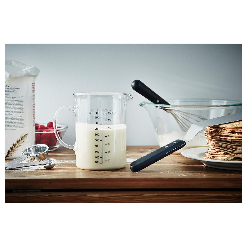 IKEA VARDAGEN Messbecher Glas 1.0 l Räumungsverkauf
