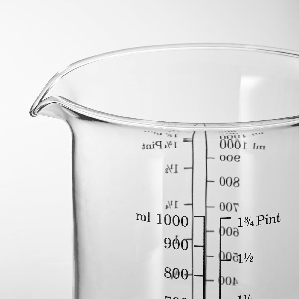 IKEA VARDAGEN Messbecher Glas 1.0 l Räumungsverkauf