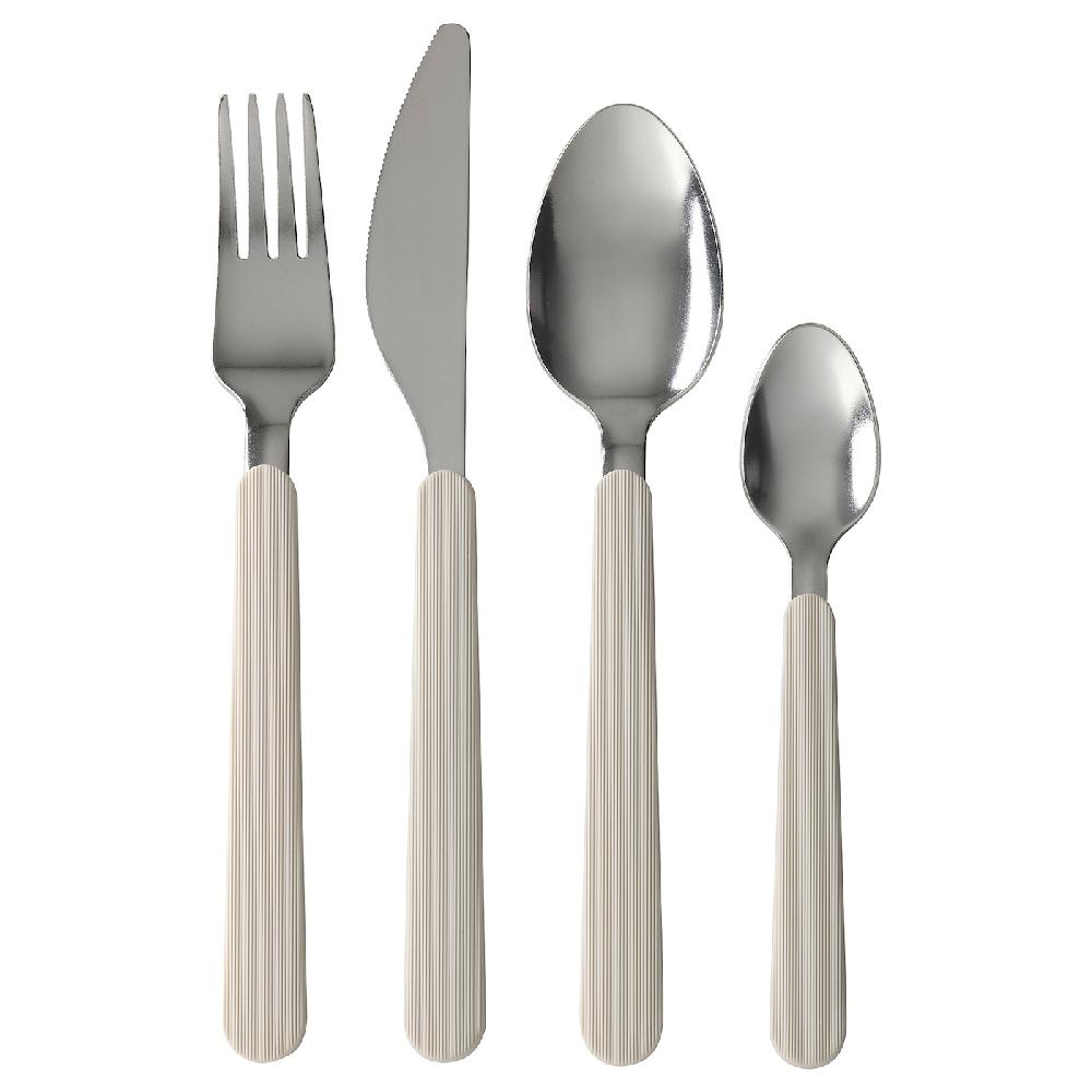 IKEA UPPHÖJD Besteck 16-tlg. beige Tiefpreis