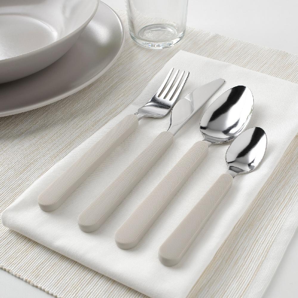 IKEA UPPHÖJD Besteck 16-tlg. beige Tiefpreis