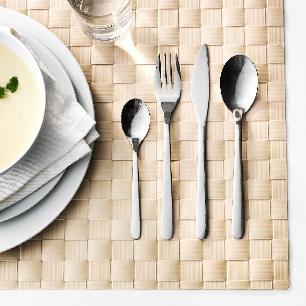 IKEA FÖRNUFT Besteck 24-tlg. Edelstahl Super Sparpreis