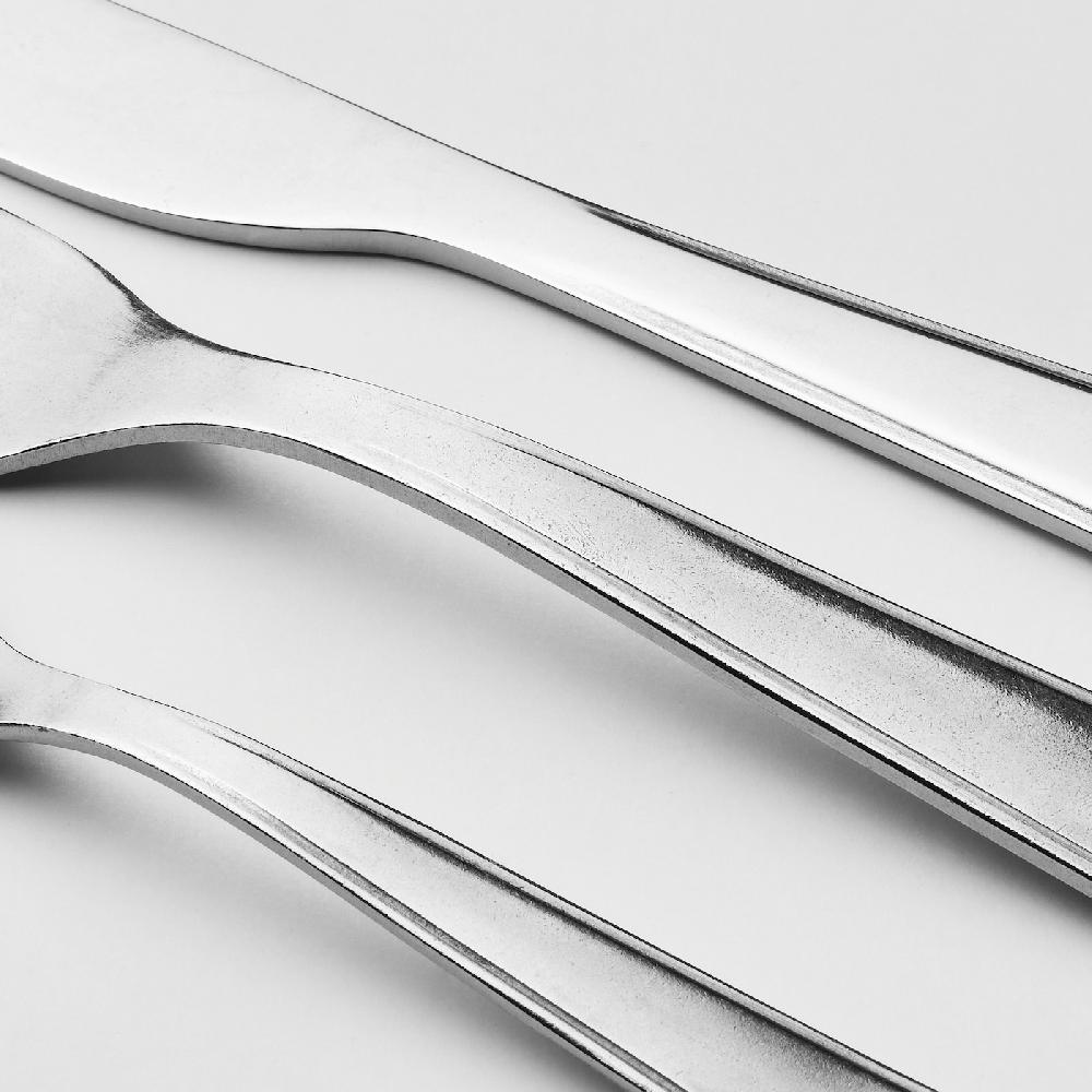 IKEA VIMPELFISK Besteck 24-tlg. mit Halter Edelstahl Bambus/elfenbeinweiß Wochenangebot