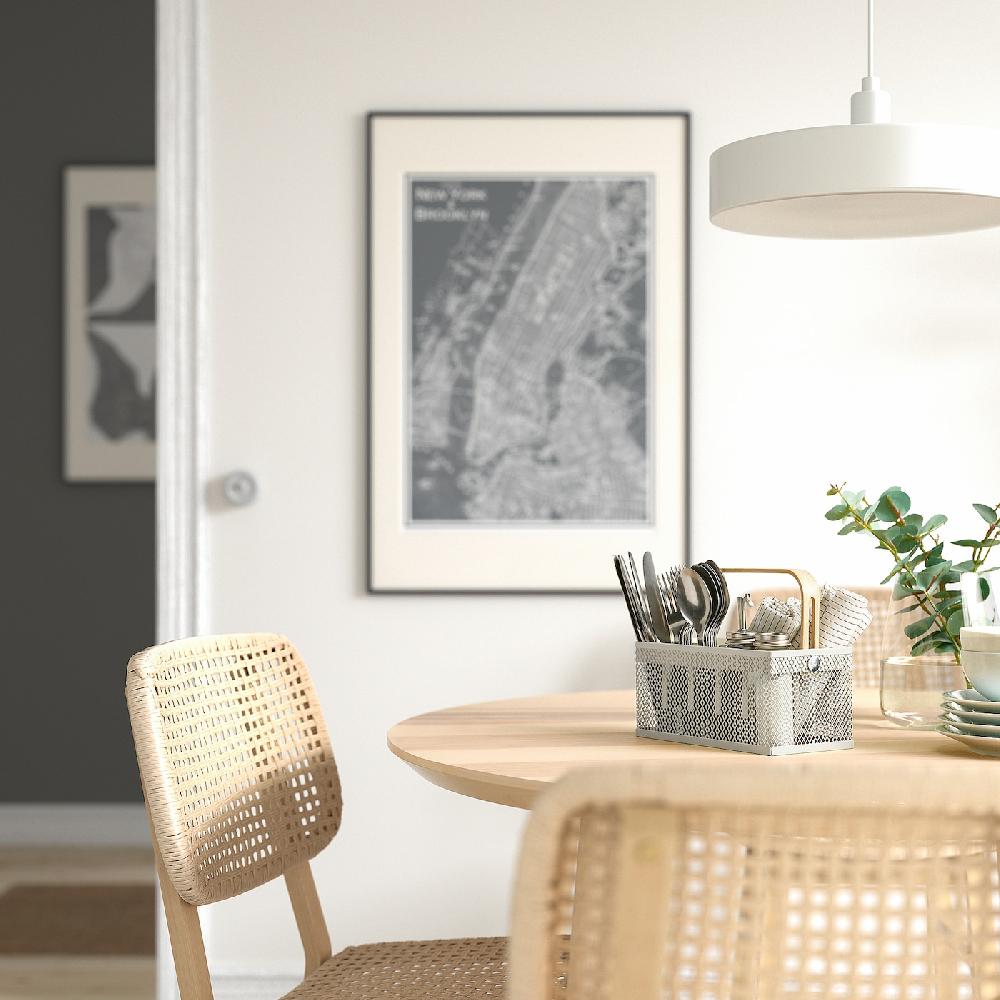 IKEA VIMPELFISK Besteck 24-tlg. mit Halter Edelstahl Bambus/elfenbeinweiß Wochenangebot